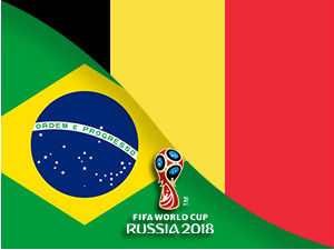 Дерби за полуфинале, Белгија – Бразил