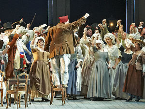 Опера „Андре Шеније“ истовремено у Бечкој опери у Народном позоришту