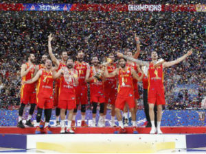 Шпанија за историју кошарке и телевизије