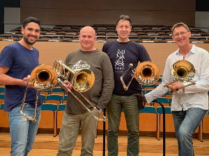Квартет тромбона у петак за почетак сезоне Филхармоније