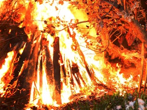 Палили бадњак у селу крај Скопља, полиција их привела