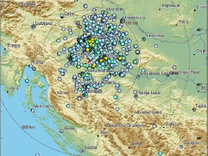 Још један прилично јак потрес код Петриње