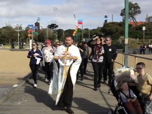 Мелбурн: Пливање за Часни крст