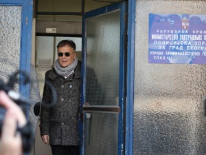 Лечић даје исказ у полицији