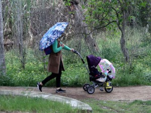 Друго лице пролећа -  хладно и кишовито, на планинама снег