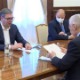 Вучић са Боцан-Харченком о сарадњи, "спутњику", Дану победе над фашизмом