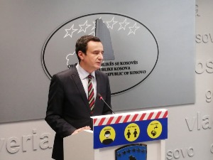 Курти изнео програм Владе и најавио припрему "тужбе за геноцид против Београда"