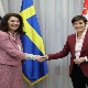 Брнабићева са председавајућом ОЕБС-а Ан Линде o наставку европских интеграција Србије
