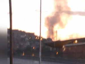 Локализован пожар у ужичком насељу Турице