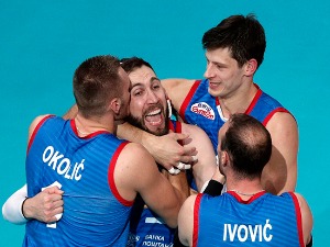 Одбојкаши Србије победили Словенију на старту Лиге нација