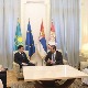 Aмбасадор Казахстана у опроштајној посети код Вучића