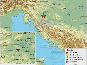 Хрватска, нови земљотрес у зору погодио подручје Петриње