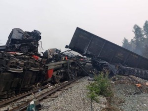 Чеони судар теретних возова у Русији, четворо погинулих