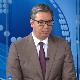 Вучић за РТС: Очекујемо добре економске резултате, пензионерима на зиму по 20.000 динара