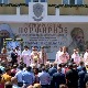 Патријарх Порфирије у Добоју служио литургију и предводио литију поводом градске славе