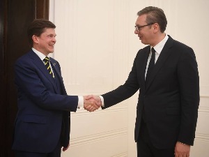 Вучић се састао са Норленом – приоритет јачање политичког дијалога и сарадње Србије и Шведске