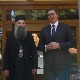 Вучић се састао са патријархом Порфиријем