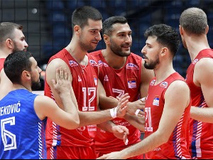 Одбојкаши Србије у осмини финала Европског првенства  против Турске