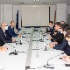 Ракић и Симић са Лајчаком о проблемима Срба на Косову и Метохији