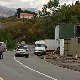 Kонтејнери косовске полиције на северу KиМ, у близини пункта Јариње