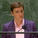 Брнабићева у обраћању ГС УН: Приштина распламсала велику кризу, Београд привржен тражењу компромиса