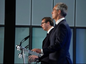 Вучић у разговору са Столтенбергом: О ситуацији на КиМ у међународној заједници “громогласно ћуте“