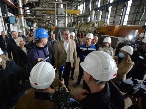 Вучић у ТЕНТ-у: Наћи ћемо најбоље решење за цену струје привредницима
