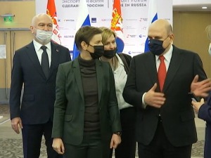 Брнабићева на Међународном извозном форуму у Москви
