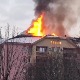 Велики пожар у Новом Саду, гори кров зграде