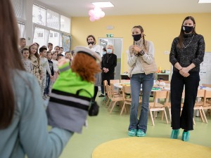 Јелена Ђоковић отворила вртић у Тополи, места за још 60 малишана