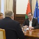 Вучић са амбасадором Белорусије: Србија не жели да отежава ситуацију
