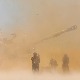 Ватра над Појасом Газе, а није ватромет - израелска војска нападом одговорила на испаљене ракете
