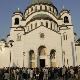 Поноћна Божићна литургија из Храма Сетог Саве