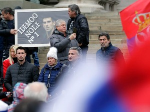 Београд, нови скуп подршке Новаку Ђоковићу