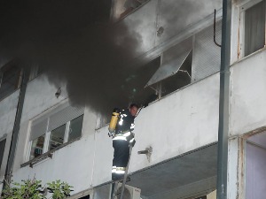 Пожар у стану на Новом Београду, нема повређених