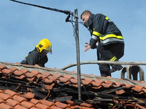 Чачак, пожар у породичној кући