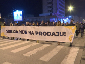 Eколошки протест у Крагујевцу