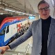 Вучић на промотивној вожњи возом, 200 км на сат кроз Србију
