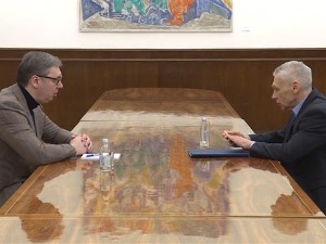 Вучић са Боцан-Харченком о Украјини и геополитици