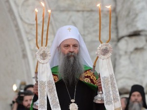 Патријарх Порфирије: Молимо се за мир, рат у Украјини претња Европи и свету