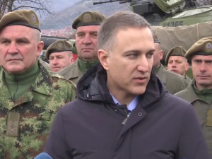 Стефановић: Војска један од кључних гаранта мира и стабилности