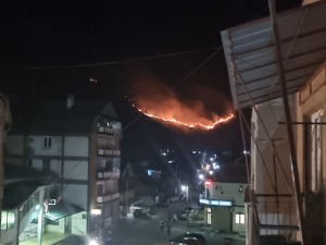 Велики пожар захватио брдо изнад Беле Паланке, ватра је под контролом