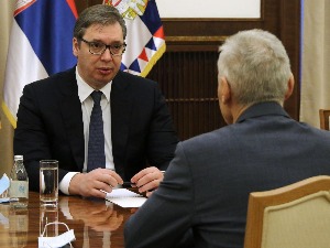 Вучић са Боцан-Харченком: Чувамо традиционална пријатељства са Русијом и Кином