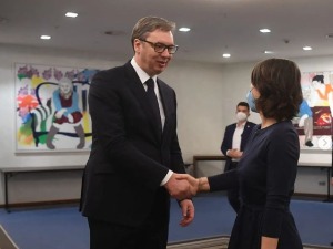 Састанак Вучића и Бербок у Берлину