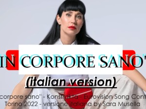 „In corpore sano", Констрактина песма на италијанском