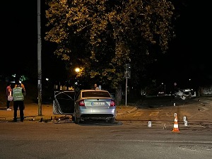 Судар три аутомобила у Крагујевцу, четворо повређених