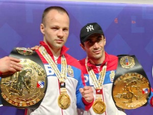 Абасов и Агејев: Златне медаље носимо у насу прелепу Србију
