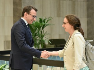 Петковић са званичницом Сената САД о ситуацији на КиМ