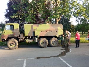 Помоћ Војске Србије у водоснабдевању грађана Крушевца