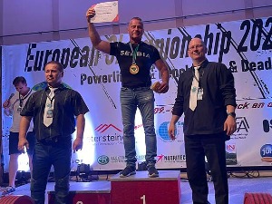 Марковић освојио два злата на ЕП у дизању тегова